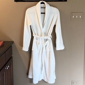 Super Cozy White Long Robe
